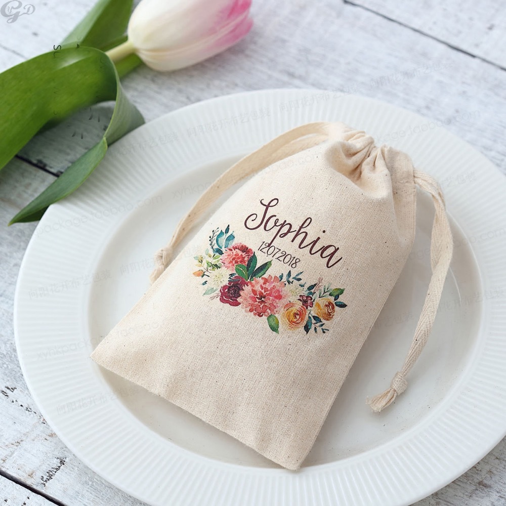 100pcs Custom Name Logo Weddin - Baby Clothing Event ulasan dan harga