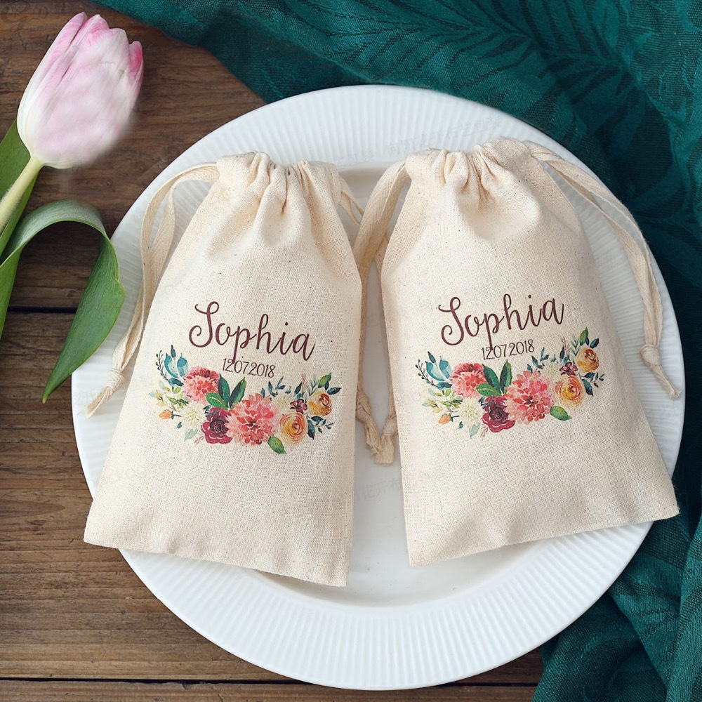 100pcs Custom Name Logo Weddin - Baby Clothing Event ulasan dan harga