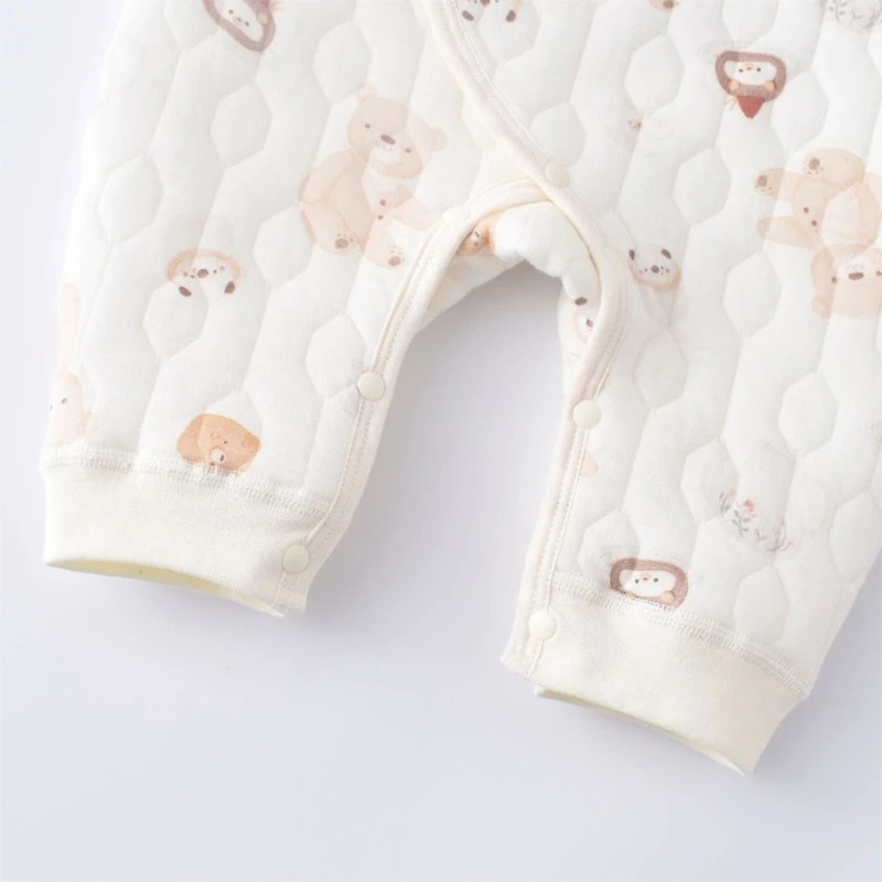 Cartoon Pattern Romper for 0-1 - Baby Clothing Patterns Free ulasan dan harga