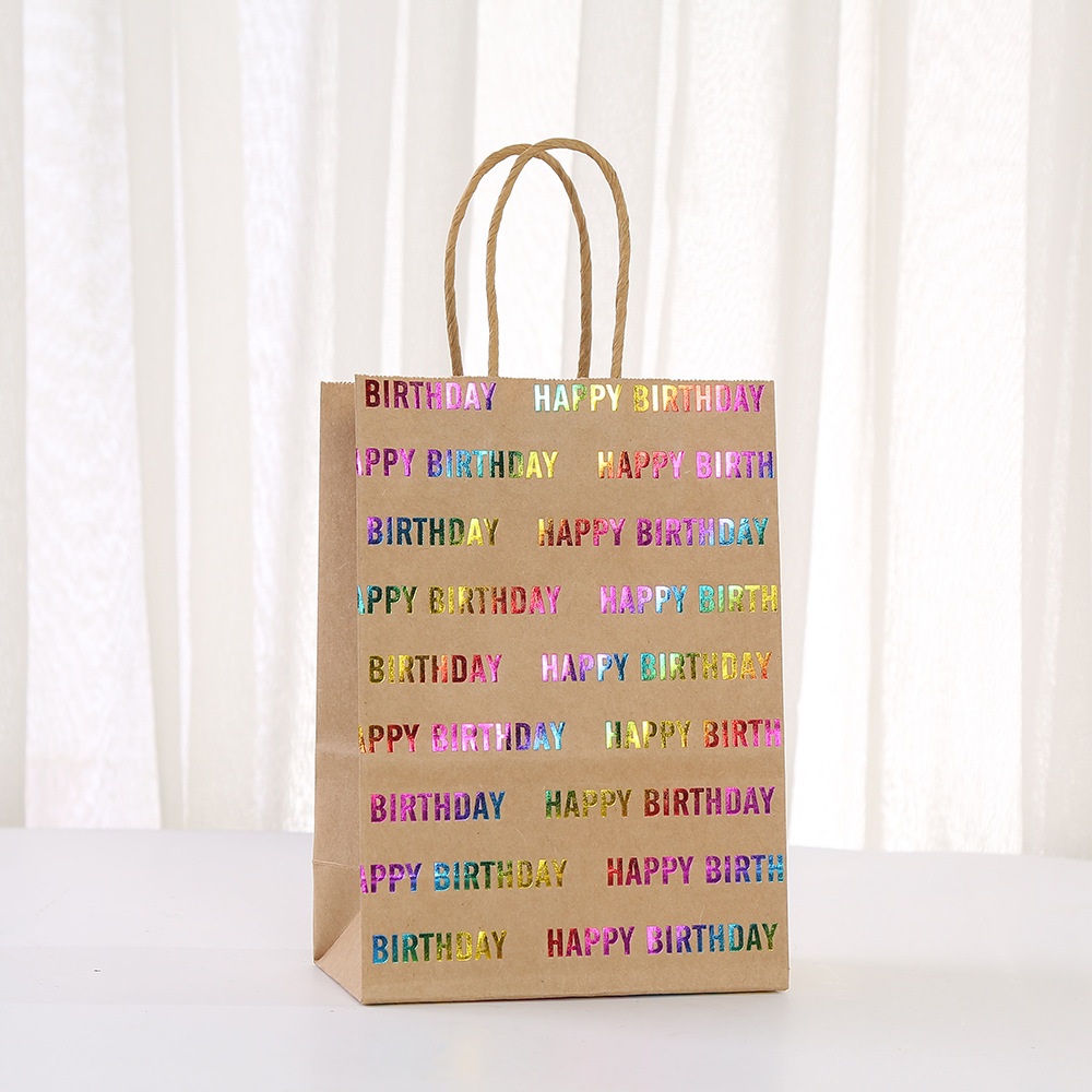 30pcs Stripe Kraft Paper Gift  - Baby Clothing Event ulasan dan harga