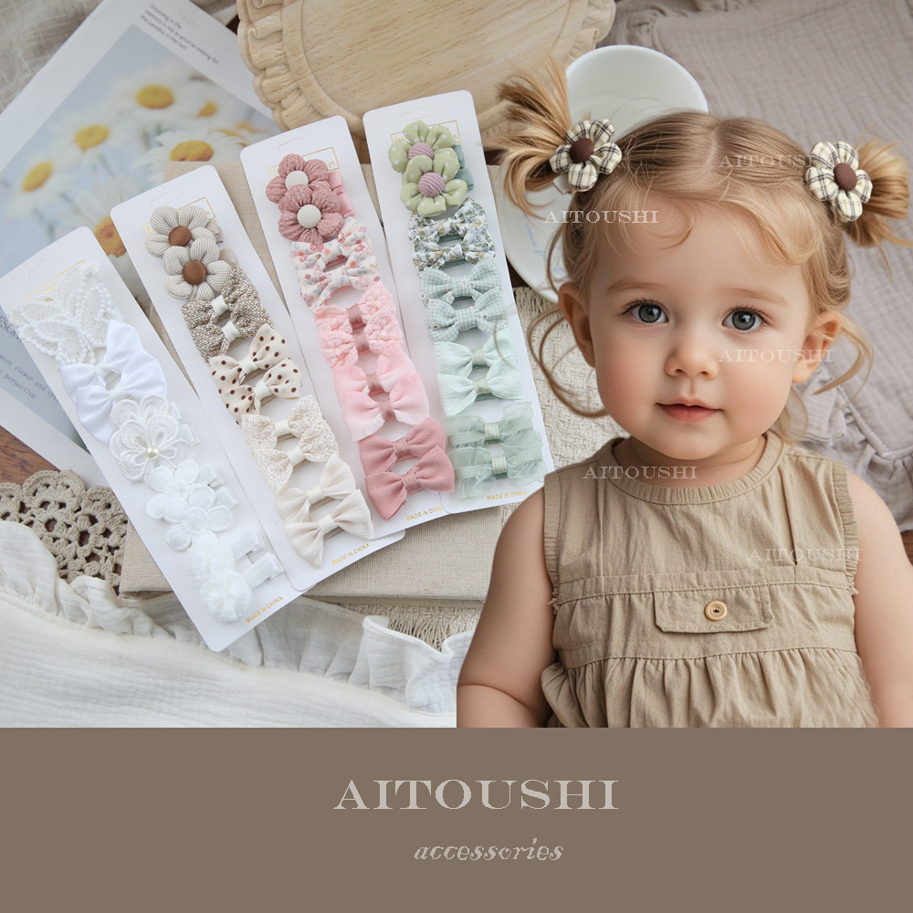 10pcs/Set Baby Hair Accessorie - Baby Clothing Material ulasan dan harga