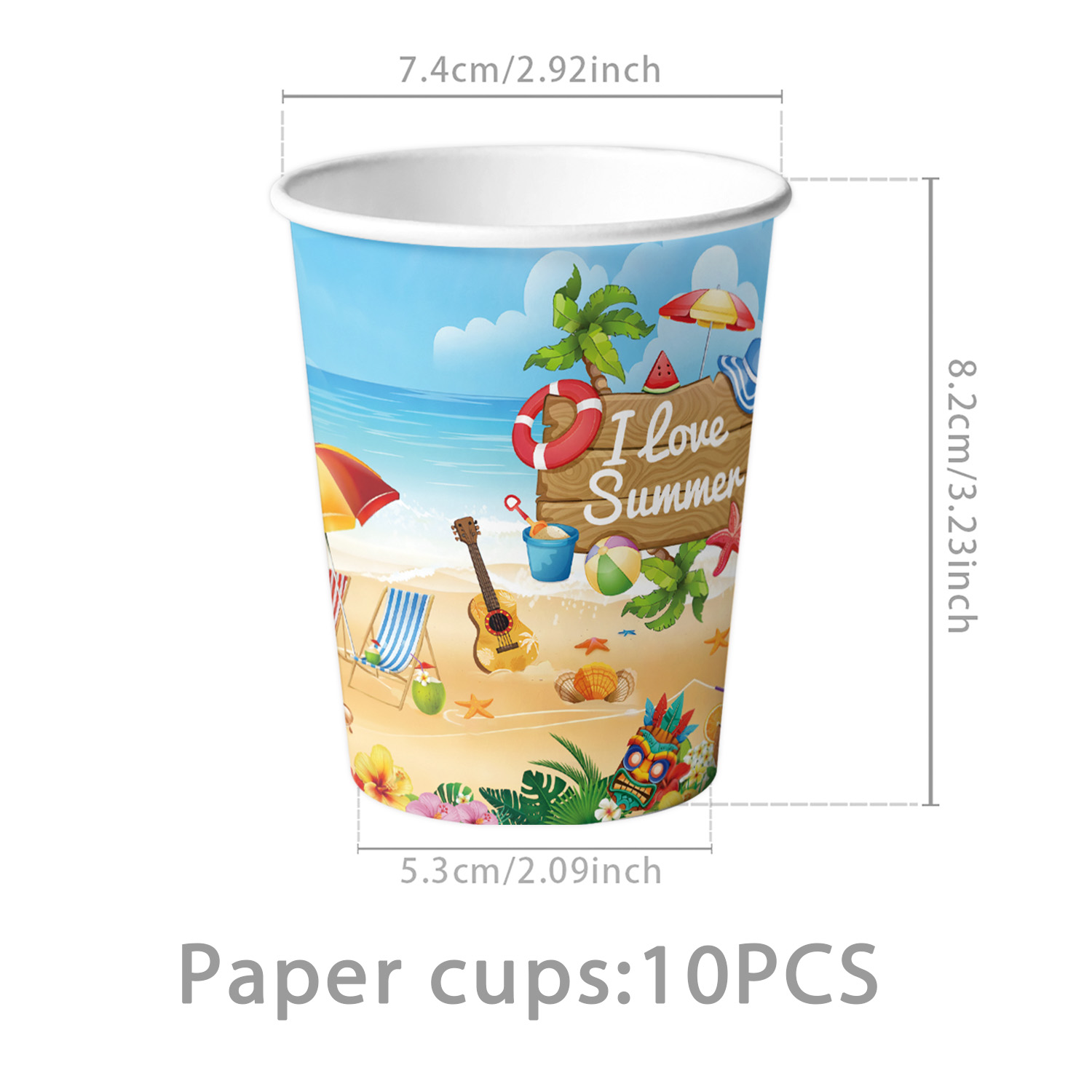 Hawaiian Decoration Disposable - Baby Clothing Event ulasan dan harga