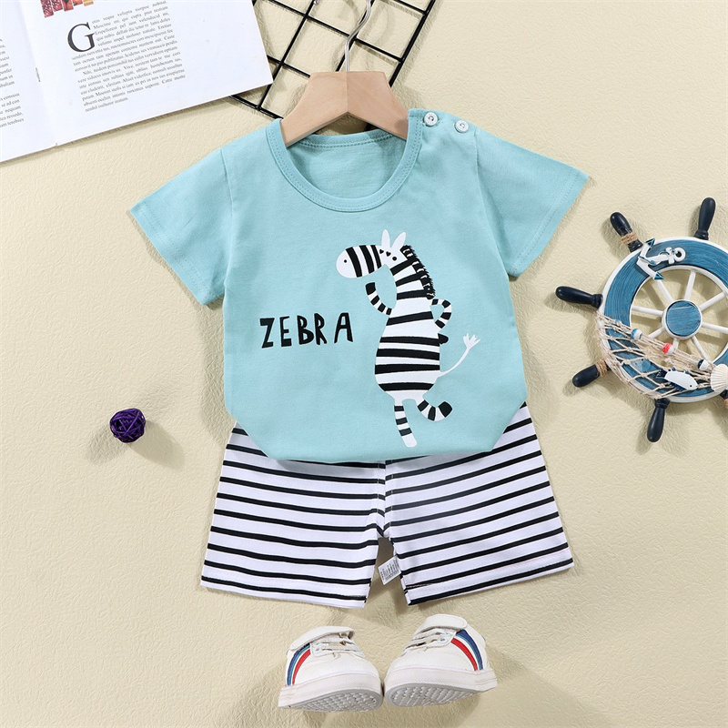 Cotton Tees+Shorts 2-piece Tra - Baby Clothing Gift Set ulasan dan harga