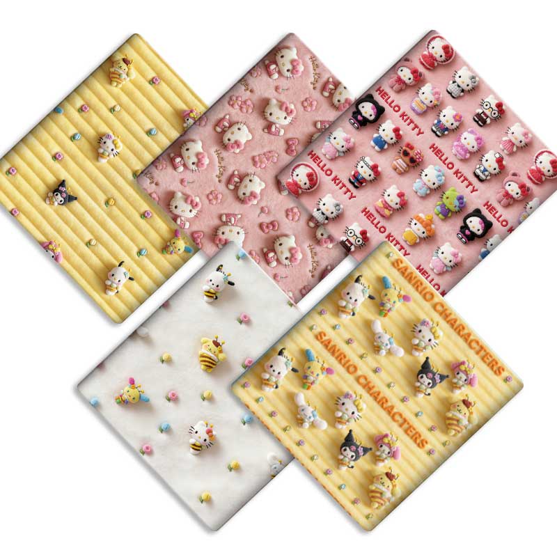 Sanrio Cartoon DIY handmade se - Baby Clothing Material ulasan dan harga