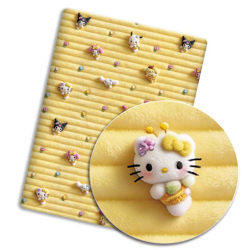 Sanrio Cartoon DIY handmade se - Baby Clothing Material ulasan dan harga