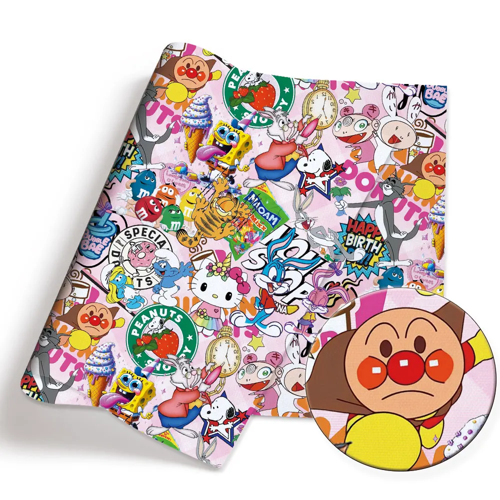 Polyester cotton Cartoon Fabri - Baby Clothing Material ulasan dan harga