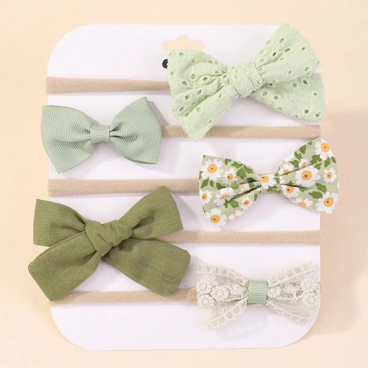 5Pcs/Set Baby Elastic Headband - Baby Clothing Gift Set ulasan dan harga