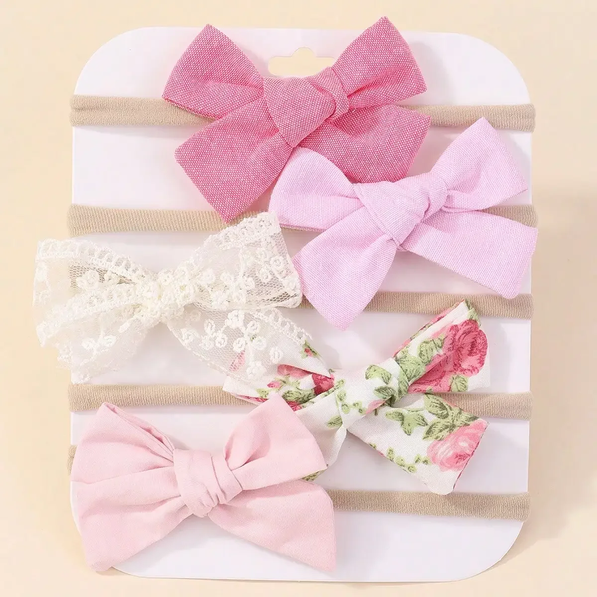 5Pcs/Set Baby Elastic Headband - Baby Clothing Gift Set ulasan dan harga