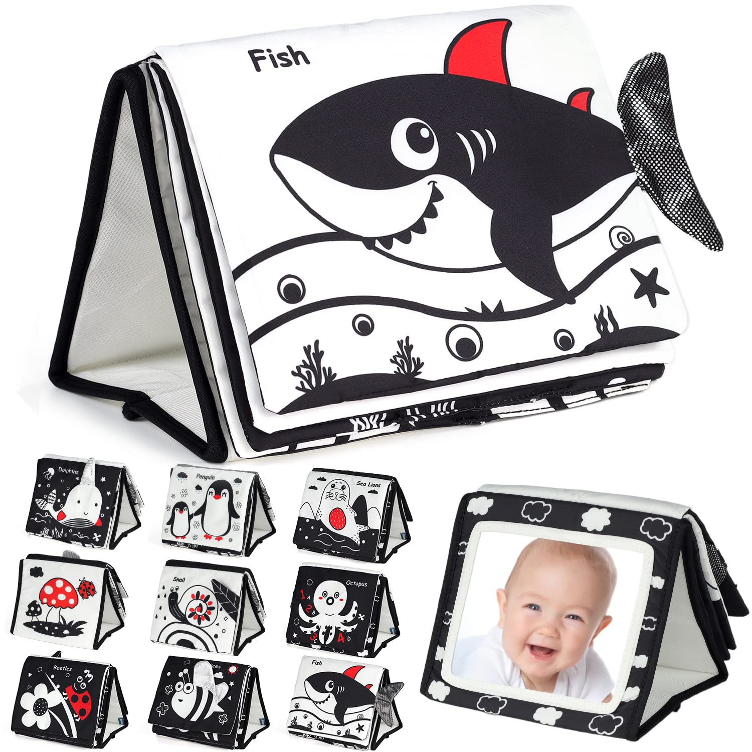 Tummy Time Mirror for Babies B - Baby Clothing Gift Set ulasan dan harga