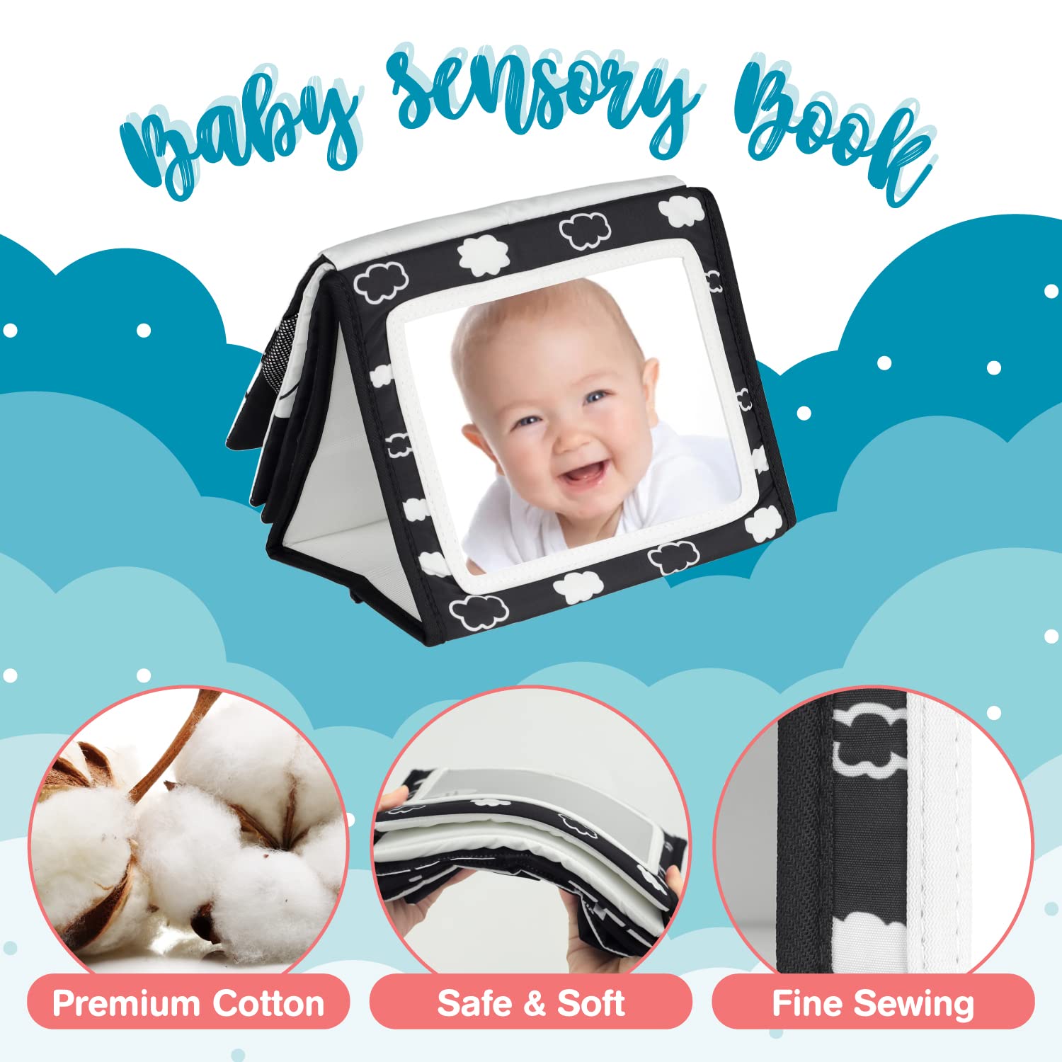 Tummy Time Mirror for Babies B - Baby Clothing Gift Set ulasan dan harga