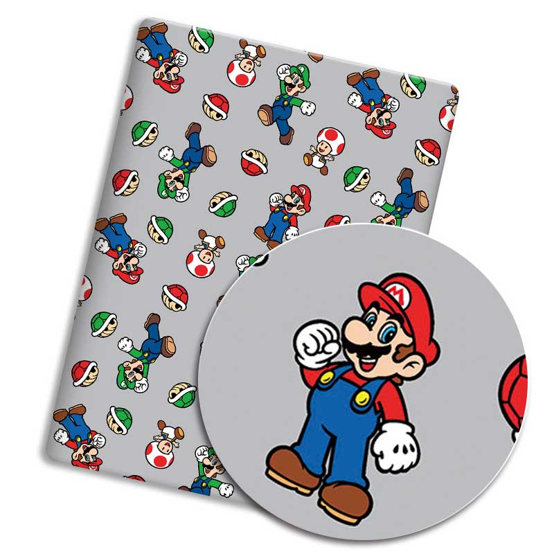 Polyester cotton Cartoon Fabri - Baby Clothing Material ulasan dan harga