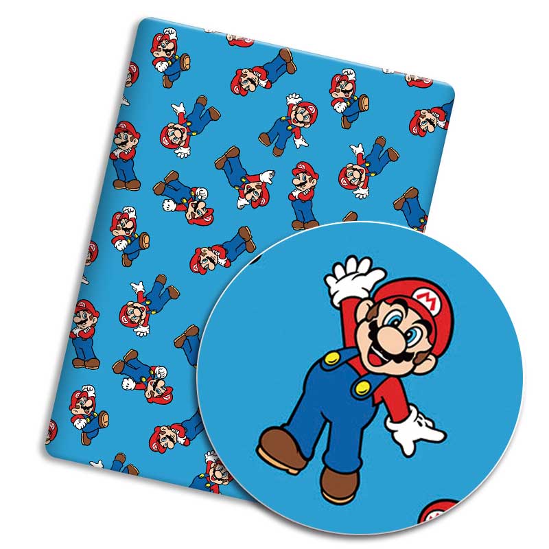 Polyester cotton Cartoon Fabri - Baby Clothing Material ulasan dan harga